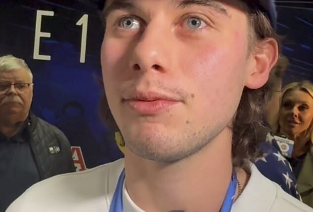 Team USA hockey hero Jack Hughes has slammed 'negative' criticism of the gold medalists