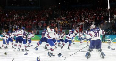 A peak audience of 26million viewers tuned in to watch the United States' men's hockey team beat Canada for the gold medal at the 2026 Winter Olympics in Milan on Sunday