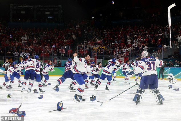 A peak audience of 26million viewers tuned in to watch the United States' men's hockey team beat Canada for the gold medal at the 2026 Winter Olympics in Milan on Sunday