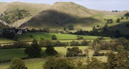 A teenager was airlifted to hospital on Saturday after falling 20 metres in the Dovedale valley