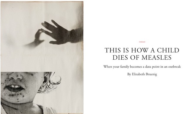 That Fictional Atlantic Story on Measles Wasn't Identified as Such Initially – HotAir