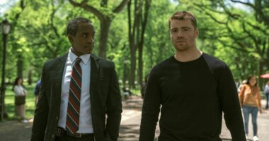 The Night Agent. Gabriel Basso as Peter Sutherland in episode 309 of The Night Agent