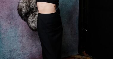 Vera Wang (pictured), 76, who regularly impresses fans with her youthful appearance, showcased her toned physique at the BAFTAs this weekend