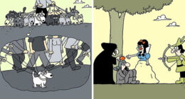 These 35 Subtle Cartoons By İlker Altungök Might Make You Laugh… But Only After You Look Twice