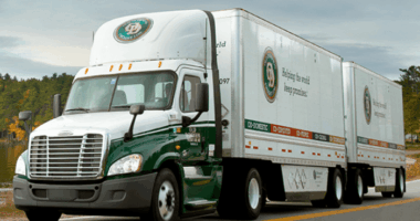 This trucker is finally seeing signs of a bottom, and providing a boost to transport stocks