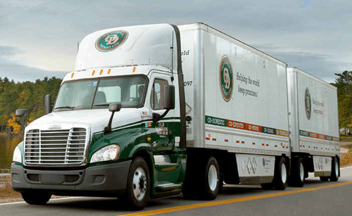 This trucker is finally seeing signs of a bottom, and providing a boost to transport stocks