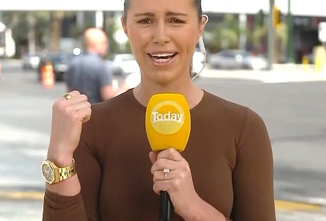 Glamorous sports presenter Danika Mason, 34, has revealed she had a run-in with US customs this week when she jetted into Las Vegas from Italy