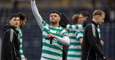 Alex Oxlade-Chamberlain has made a big impact at Celtic since signing on February 7