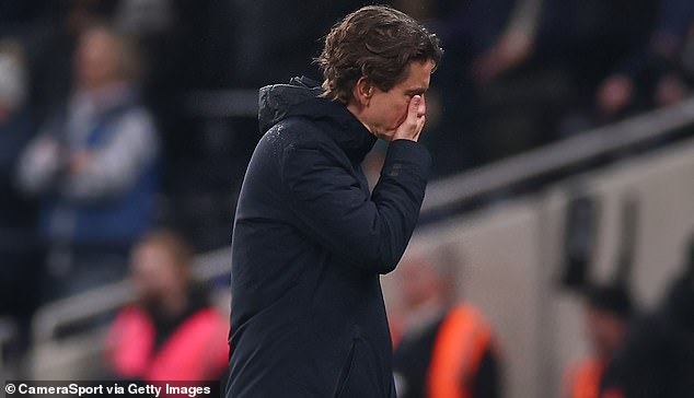 Tottenham 1-2 Newcastle: Exposed and bedraggled Thomas Frank unable to calm Spurs storm as strugglers are outplayed on home turf AGAIN