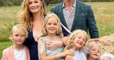 James Van Der Beek is survived by his wife Kimberly and their six children following his death
