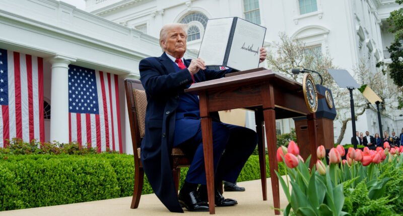 Trump Announces Tariffs Have Slashed U.S .Trade Deficit by 78%.