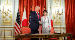 Trump Endorses Japan's Anti-Mass Migration Prime Minister Ahead of Sunday Snap Election.