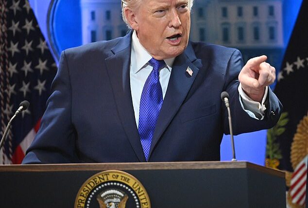 President Donald Trump has hiked worldwide tariffs to 15 percent after the Supreme Court ruled his 'beautiful' plan was unconstitutional