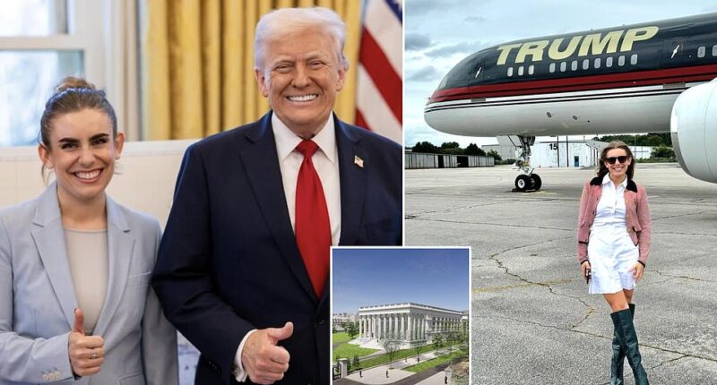 President Donald Trump has installed his 26-year-old executive assistant as the latest member of the panel meant to oversee his controversial White House ballroom project. Chamberlain Harris, deputy director of Oval Office operations, will be sworn in at Thursday's meeting of the Commission of Fine Arts — one of two bodies that must approve the scheme. Harris, the deputy director of Oval Office operations, didn't study art or architecture in college, majoring in political science at the University of Albany, SUNY, with minors in communications and economics, according to a Washington Post report on the pick. What she lacks in experience, she makes up for in loyalty.