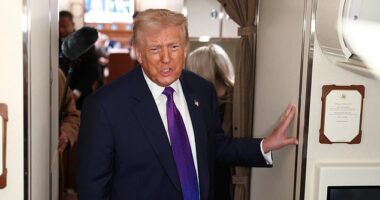 Trump said he was 'very sad' about Andrew's arrest before going on to praise King Charles