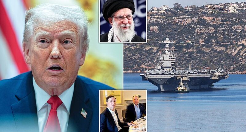Donald Trump ’s peace envoys are locked in high-stakes nuclear talks in Geneva on Thursday with the Iranians as the president makes a final push for diplomacy while one of America’s largest warships steams toward the Middle East. The USS General Ford will arrive to the region on Friday equipped with 5,000 US servicemembers, as well as an array of advanced aerial and navy firepower. The talks are seen as the administration’s last-ditch effort to peacefully defuse military tensions with Iran , according to Axios.