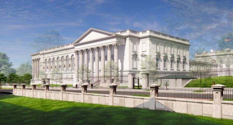 Trump reveals latest rendering of what he calls: ‘the much anticipated White House Ballroom’