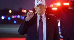 Trump's one-word goal revealed as bombs rain down on Iran