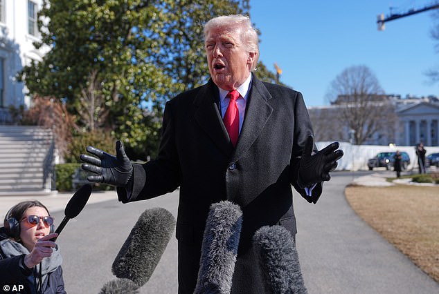 President Donald Trump said on Friday that Arizona investigators don't want to let the FBI lead the Nancy Guthrie case