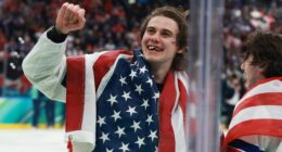 US Hockey Star Jack Hughes Sells Merch Online After POTUS Call