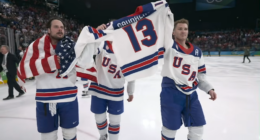 Team USA winning the gold.