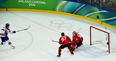 Jack Hughes scores the historic golden goal as USA beat Canada for Olympic gold