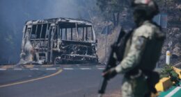 Violence erupts in Mexico after cartel leader is killed as US issues security alert