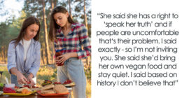 Vocal Vegan Ruins The Vibe At Every BBQ, Sibling Refuses To Invite Her Anymore, Gets Grilled By Fam