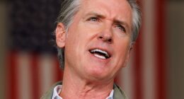 Vogue published a profile on Gavin Newsom, 58, on Sunday, where they effusively spoke about the Governor's position in office