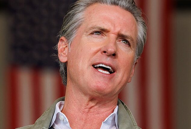 Vogue published a profile on Gavin Newsom, 58, on Sunday, where they effusively spoke about the Governor's position in office