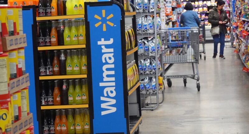 Walmart’s stock falls as the outlook for future profits wasn’t good enough