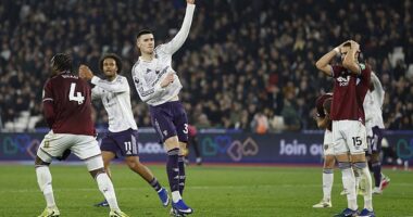 Benjamin Sesko provided Man United with a much needed lifeline in the game's dying minutes