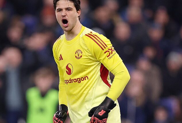 Senne Lammens produced a man-of-the-match display in Man United's 1-0 win at Everton