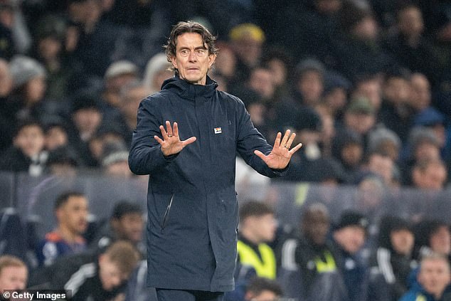 Thomas Frank has claimed he remains the best man of the job at Tottenham despite dropping to 16th in the Premier League, with the Dane having overseen just two wins in 17 league games