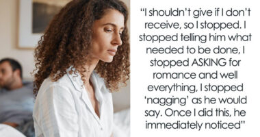 Wife Realizes She Won’t Receive The Comfort She Needs From Husband, Responds With Same Effort