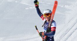 Winter Olympics live: Skiing legend Lindsey Vonn crashes after ACL rupture in women’s downhill