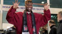 Emmanuel Agbadou jetted into Turkey on Friday to complete his £17.4m move to Besiktas