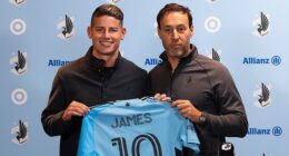 James Rodriguez has finally been granted a visa after signing for Minnesota United this month