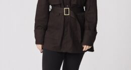 This is a really flattering style that covers what you need it to, while complementing the rest of your body's proportions