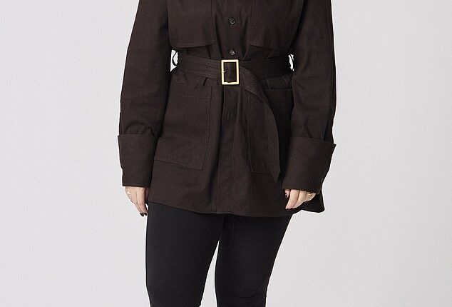 This is a really flattering style that covers what you need it to, while complementing the rest of your body's proportions