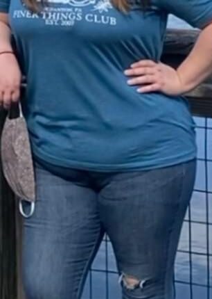 Before: Heather Marie struggled with her weight for years. At her heaviest, she weighed 113kg (250lb, or 17st 12lb)