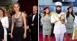 15 Risky Outfits That Nearly Broke The Dress Code At The Oscars Red Carpet Throughout The Years