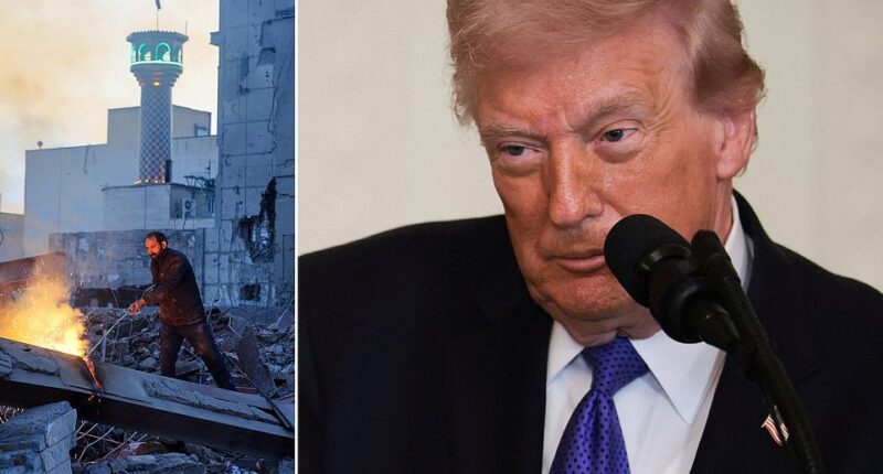 Donald Trump on Monday assured the American public that the US was equipped to fight a lengthy war with Iran if necessary, but boasted that Operation Epic Fury was already ahead of schedule. The President also stressed he would not get 'bored' if the war dragged on longer than expected. Trump was in the East Room for a Medal of Honor ceremony when he gave his first public comments on this weekend's Iran strikes, which resulted in the deaths of four US troops. 'Today, we grieve for the four heroic American service members who have been killed in action, and send our love and support to their families,' the President said. 'In their memory, we continue this mission with ferocious, unyielding resolve to crush the threat this terrorist regime poses to the American people.'