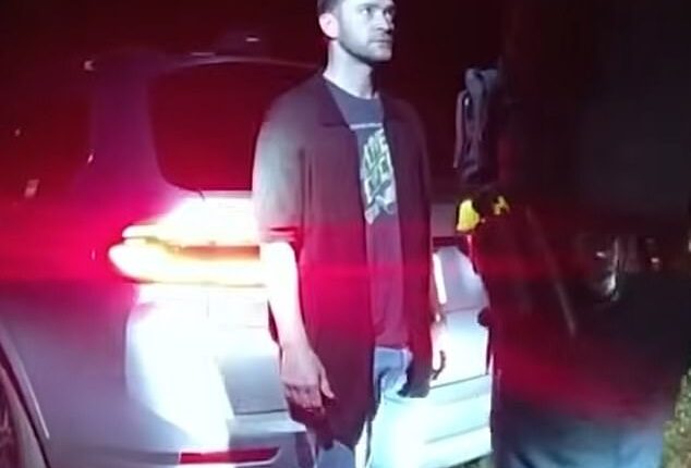 Justin Timberlake, 45, was seen stumbling through sobriety tests in newly released footage of his June 2024 DWI arrest in the state of New York