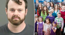 '19 Kids and Counting' star Joseph Duggar's mugshot released after being accused of molesting child