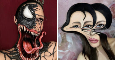 26 Surreal Makeup Illusions By This Artist That Might Make Your Brain Do A Double Take (New Pics)