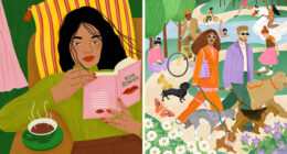 30 Vibrant Illustrations That Celebrate Feminine Energy In A Fun And Playful Way By This Dutch Illustrator