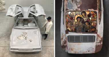 50 Cars Turned Into Stunning Artistic Creations, As Shared By This Page