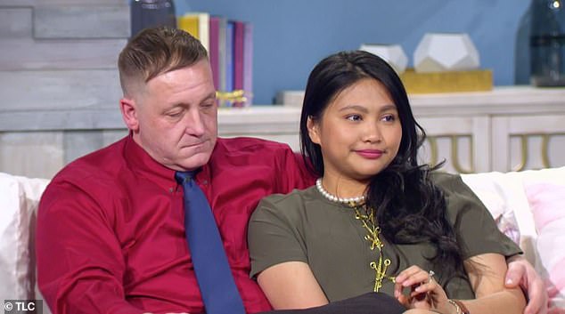 The death of 90 Day Fiancé stars Leida Margaretha and Eric Rosenbrook's baby daughter last year was reportedly determined to be 'non-accidental.' According to TMZ , Margaretha's attorney confirmed the results of an initial assessment from Wisconsin's Adams County Health and Human Services Department; pictured on 90 Day Fiancé