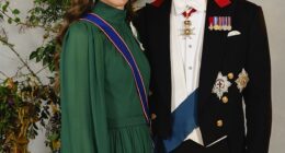 A stunning new portrait of the Prince and Princess of Wales has been released following Wednesday's Nigerian State banquet in honour of the occasion